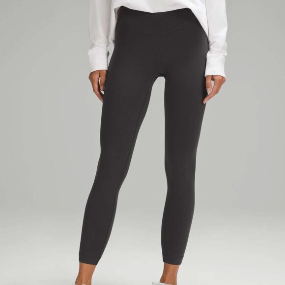lululemon Wunder Under SmoothCover High-Rise Tight 25" - Graphite Grey Size 8 - Picture 1 of 6